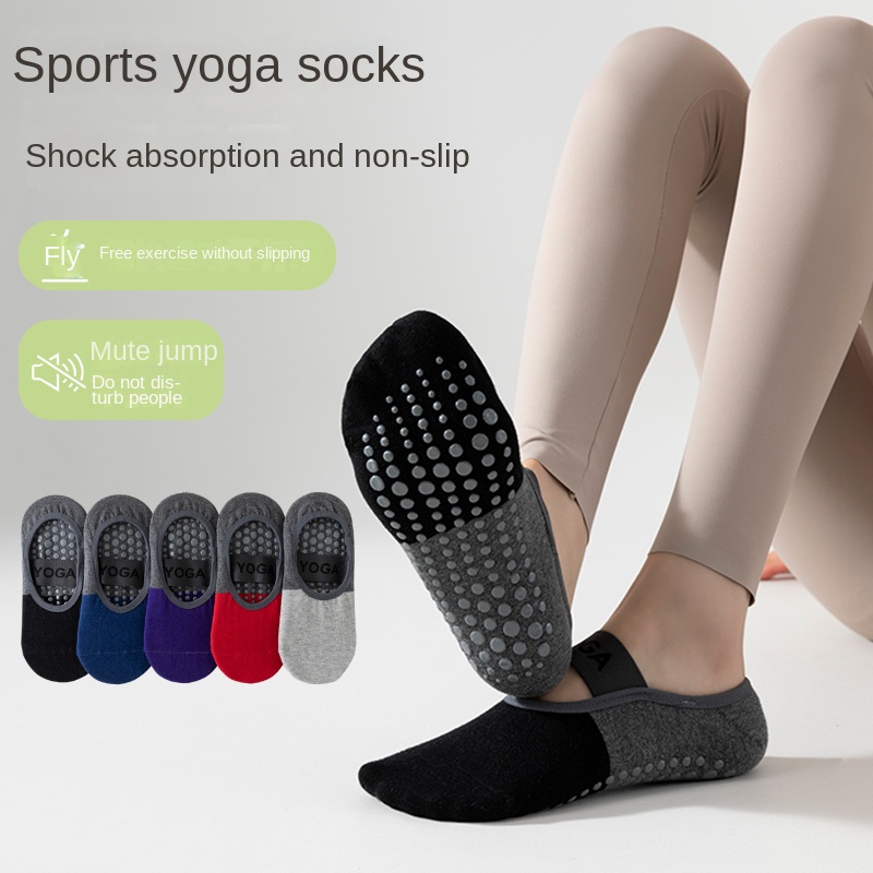 Pilates Yoga Fitness - 5 par Profesjonalnych skarpet do jogi,