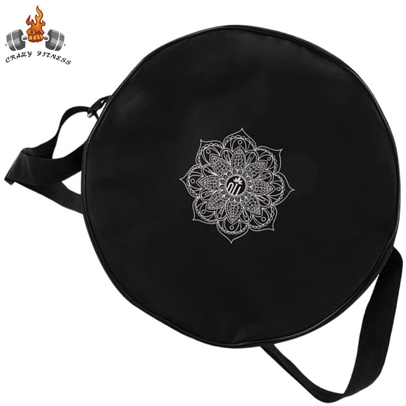 Pilates Yoga Bag - Koło do jogi torba nylonowa czarna