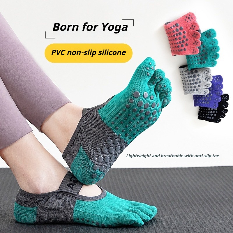 Pilates Yoga Fitness - Profesjonalne skarpety do pilatesu z pięcioma