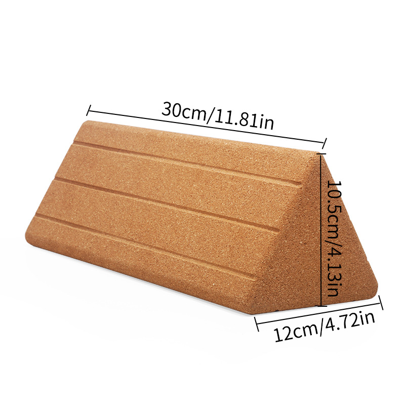 Yoga Block Cork - Kostka do jogi z trójkątnego korku