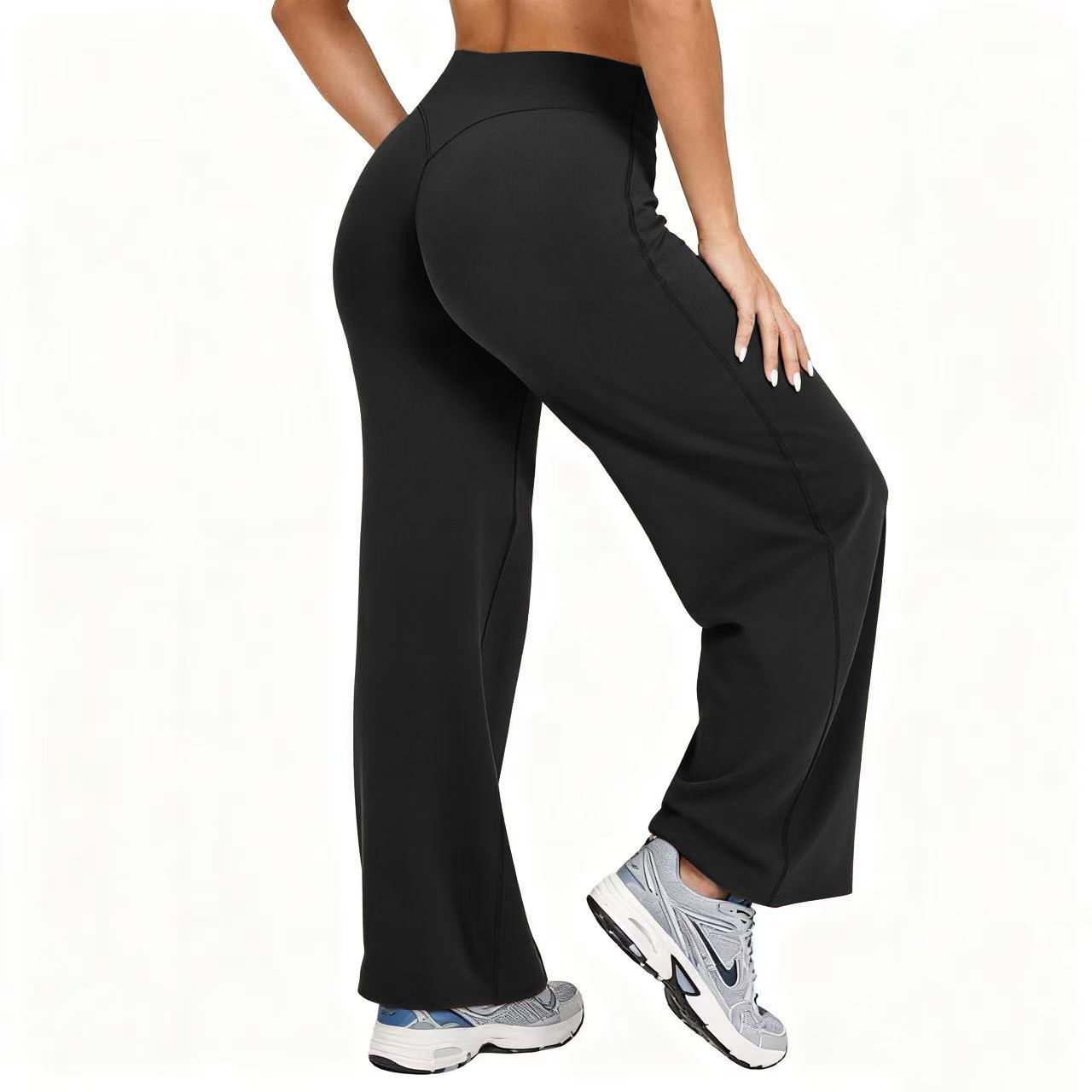 Pilates Yoga Origin - Damskie spodnie do jogi plus size