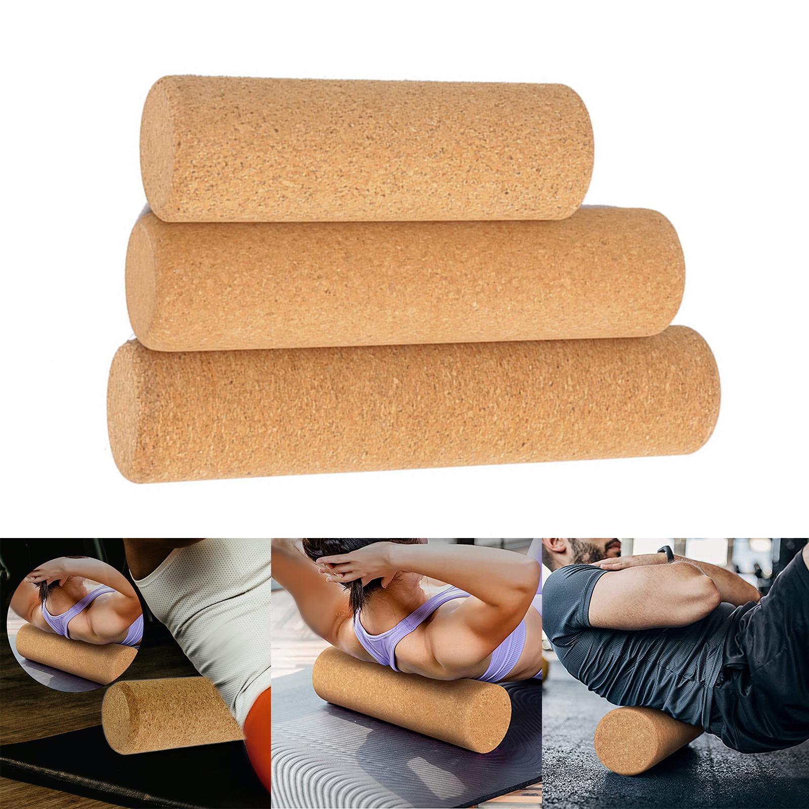 Yoga Block Cork - Wałek do masażu mięśniowego Uwalnianie mięśniowo-powięziowe