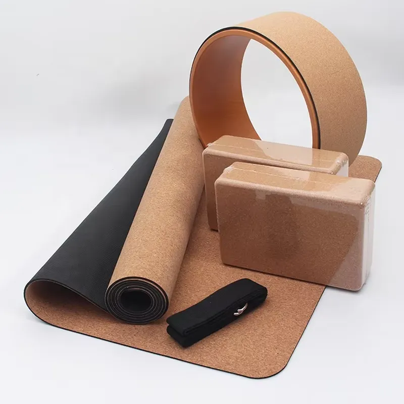 Yoga Block Cork - SANFAN Personalizowane Etykiety Ekologiczne Maty do