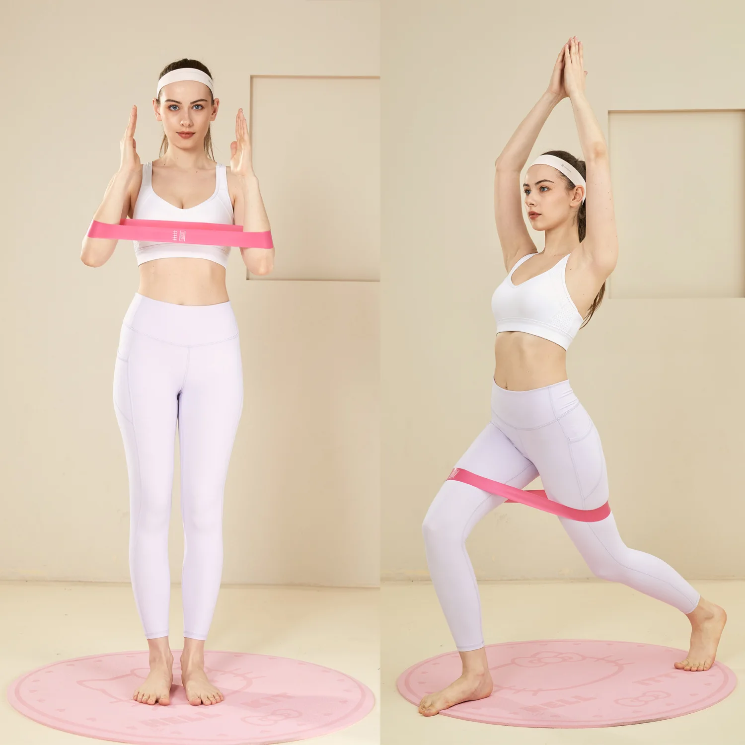 Elastyczne gumy oporowe do ćwi – Pilates And Yoga Difference recenzja i cena