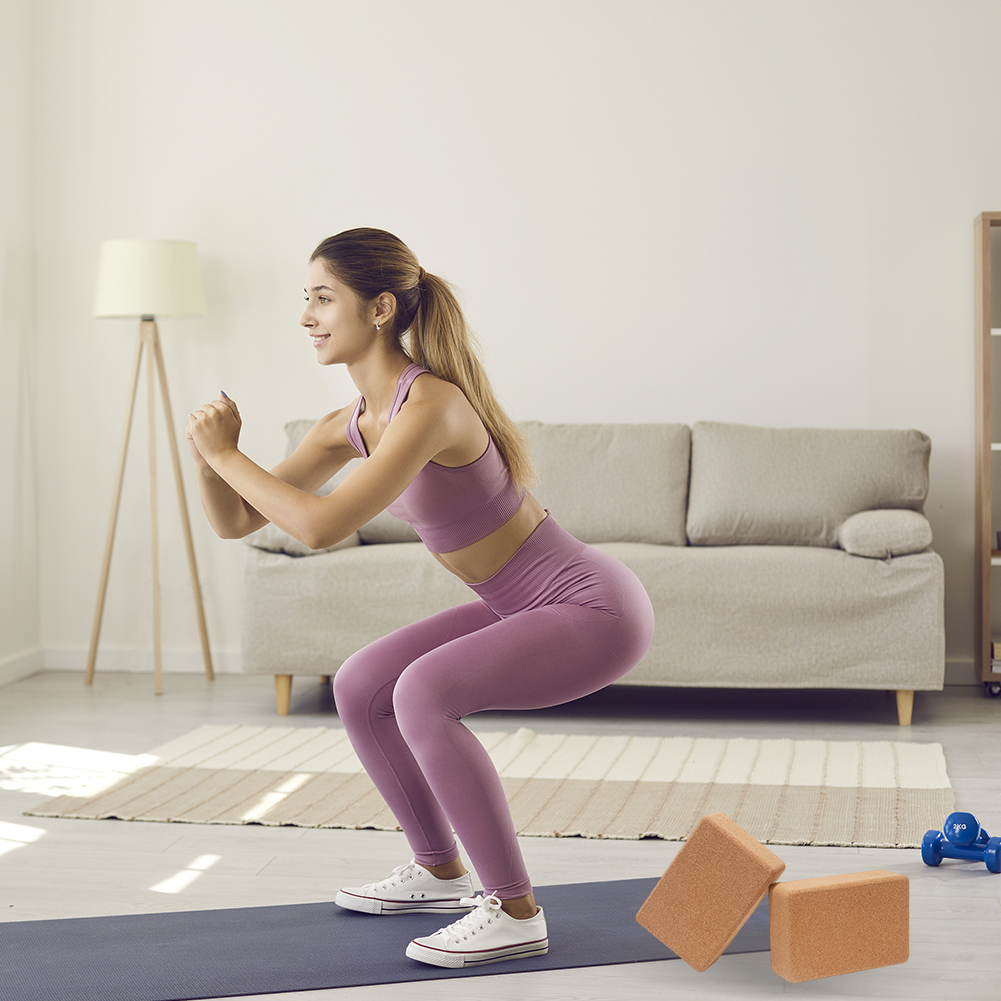 1 Sztuka Korkowych Klocków do  – Yoga Block Cork recenzja i cena