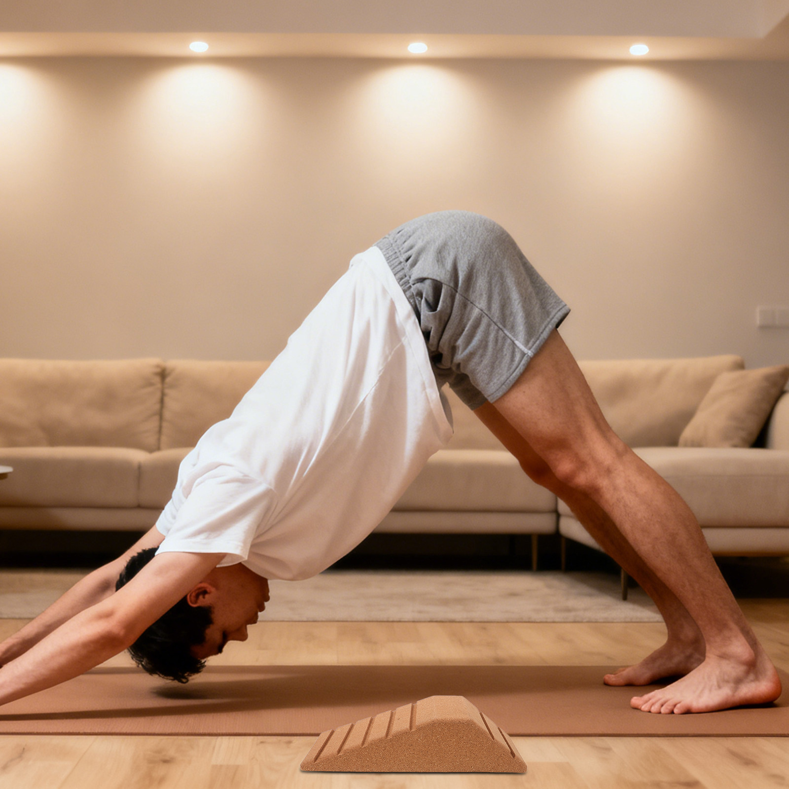 Korkowy blok do jogi w kształc – Yoga Block Cork recenzja i cena