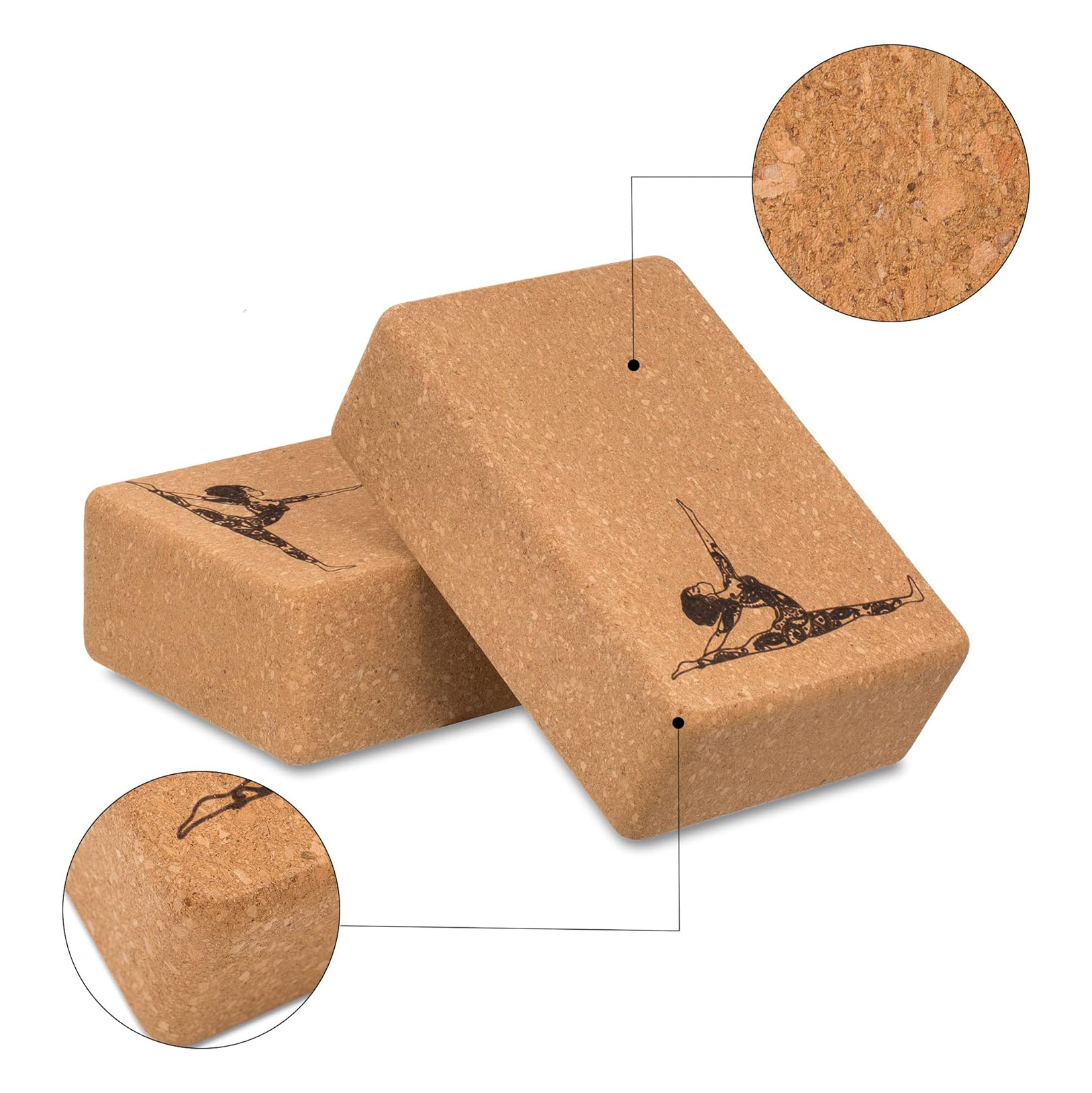 Blok do jogi z naturalnego kor – Yoga Block Cork recenzja i cena
